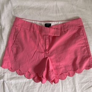 J Crew Scalloped Shorts- size 6